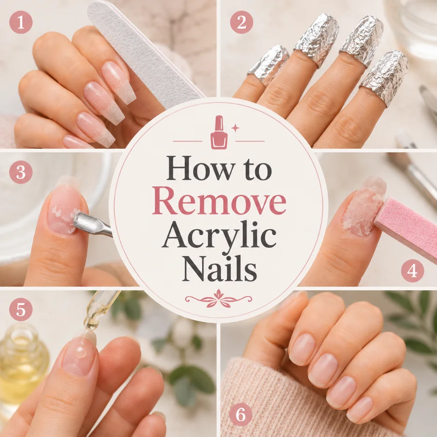 2026 Secret How to Remove Acrylic Nails Without Acetone