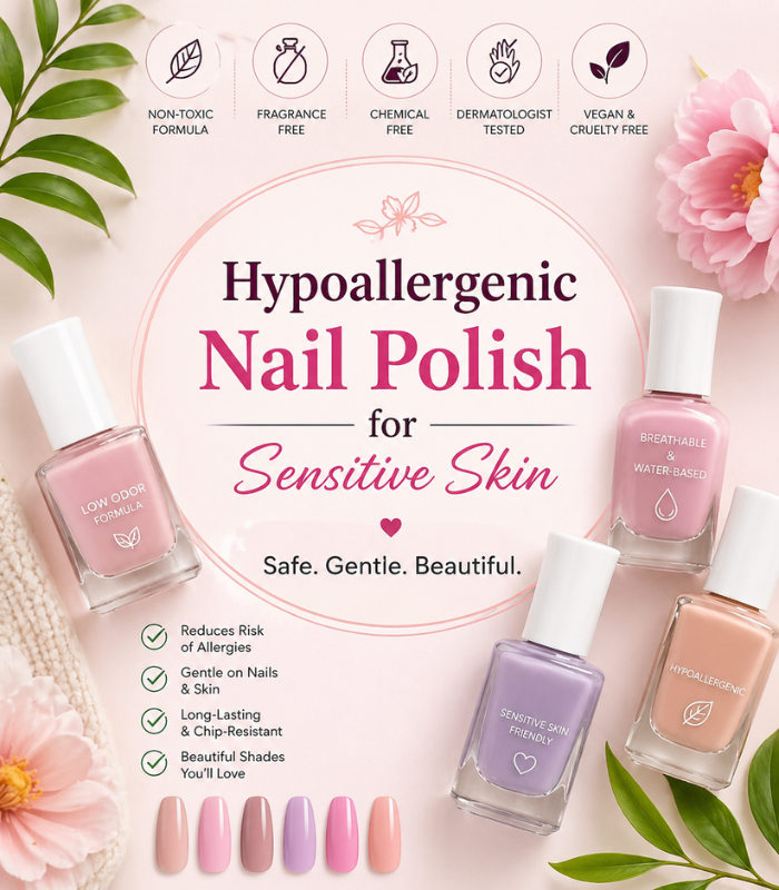 Hypoallergenic Nail Polish for Sensitive Skin