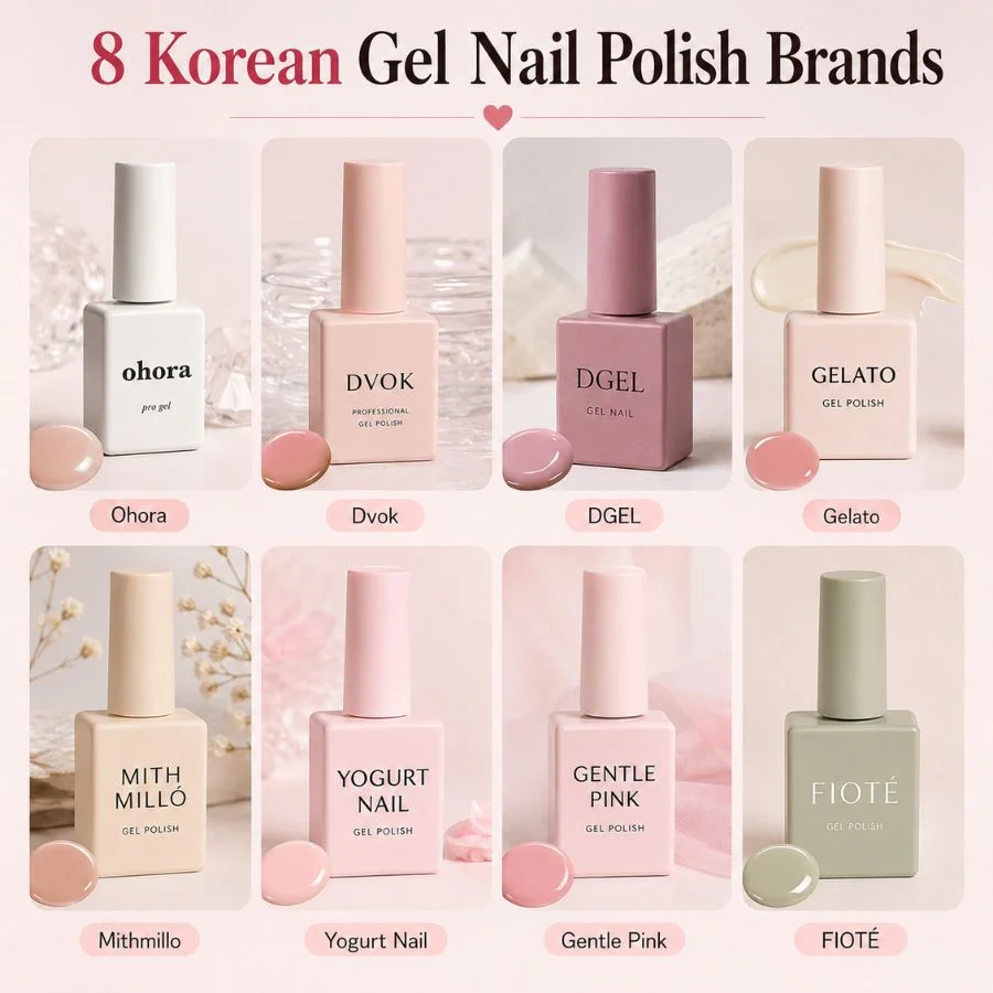 8 Korean Gel Nail Polish Brands I Truly Loved 2026