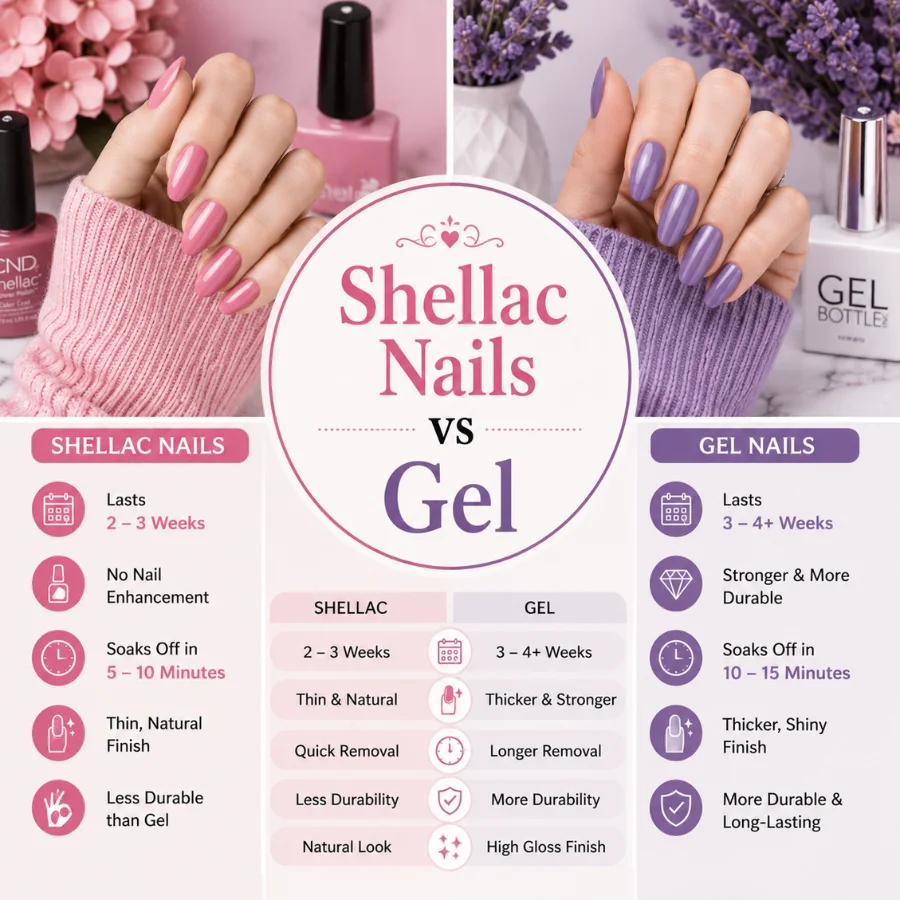 Shellac Nails vs Gel My 2026 Salon Verdict