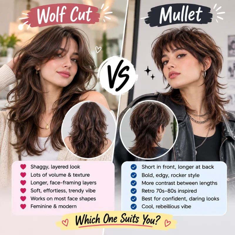 Wolf Cut vs Mullet: Avoid Disastrous Hair Regret in 2026!